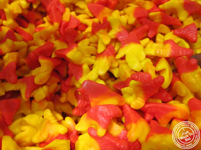 Image of Gummy chicken feet at Dylan's Candy Bar in NYC, New York