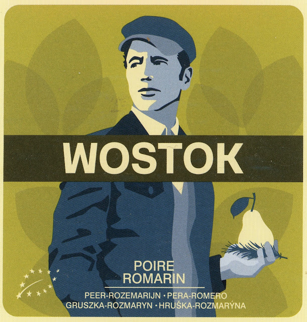 Wostok-etiket peer-rozemarijn