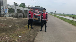 Pastikan Situasi Aman, Polsek Anjatan Gelar Patroli Rutin