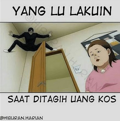 10 Meme 'Ditagih Uang Kost' Ini Bikin Anak Rantau Bergidik