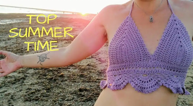 Top Summer a Crochet