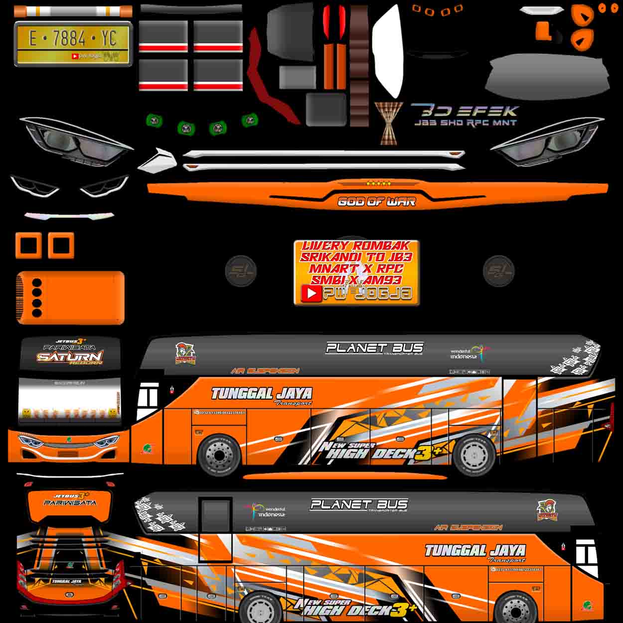 livery srikandi shd rombak jb3