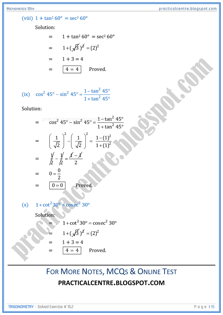 trigonometry-exercise-8-2-mathematics-10th