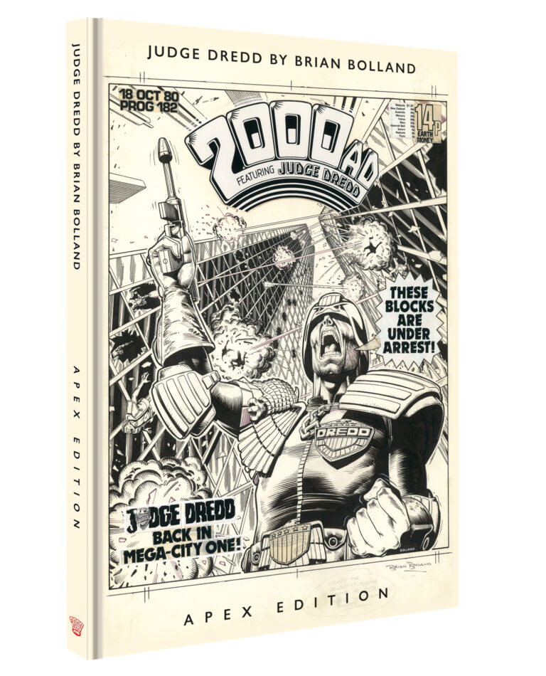 Judge Dredd by Brian Bolland Apex Edition • Artist's Edition Index