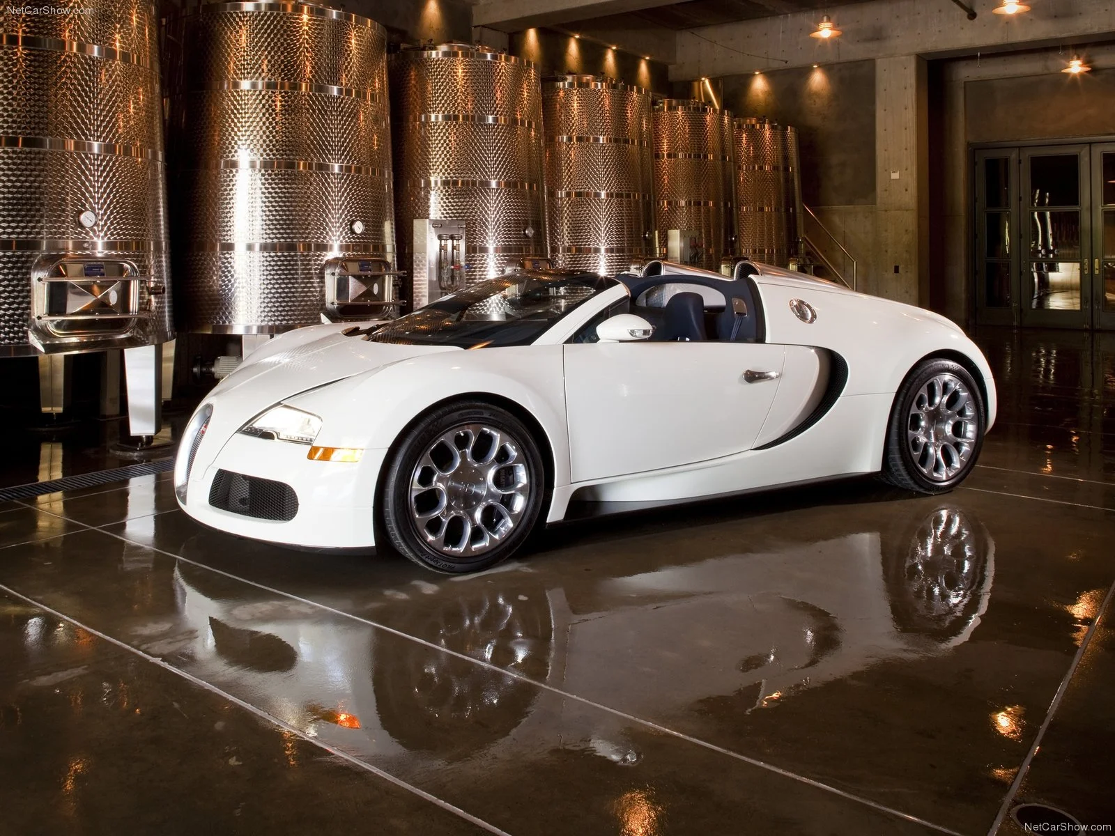 Hình ảnh siêu xe Bugatti Veyron Grand Sport 2009 & nội ngoại thất