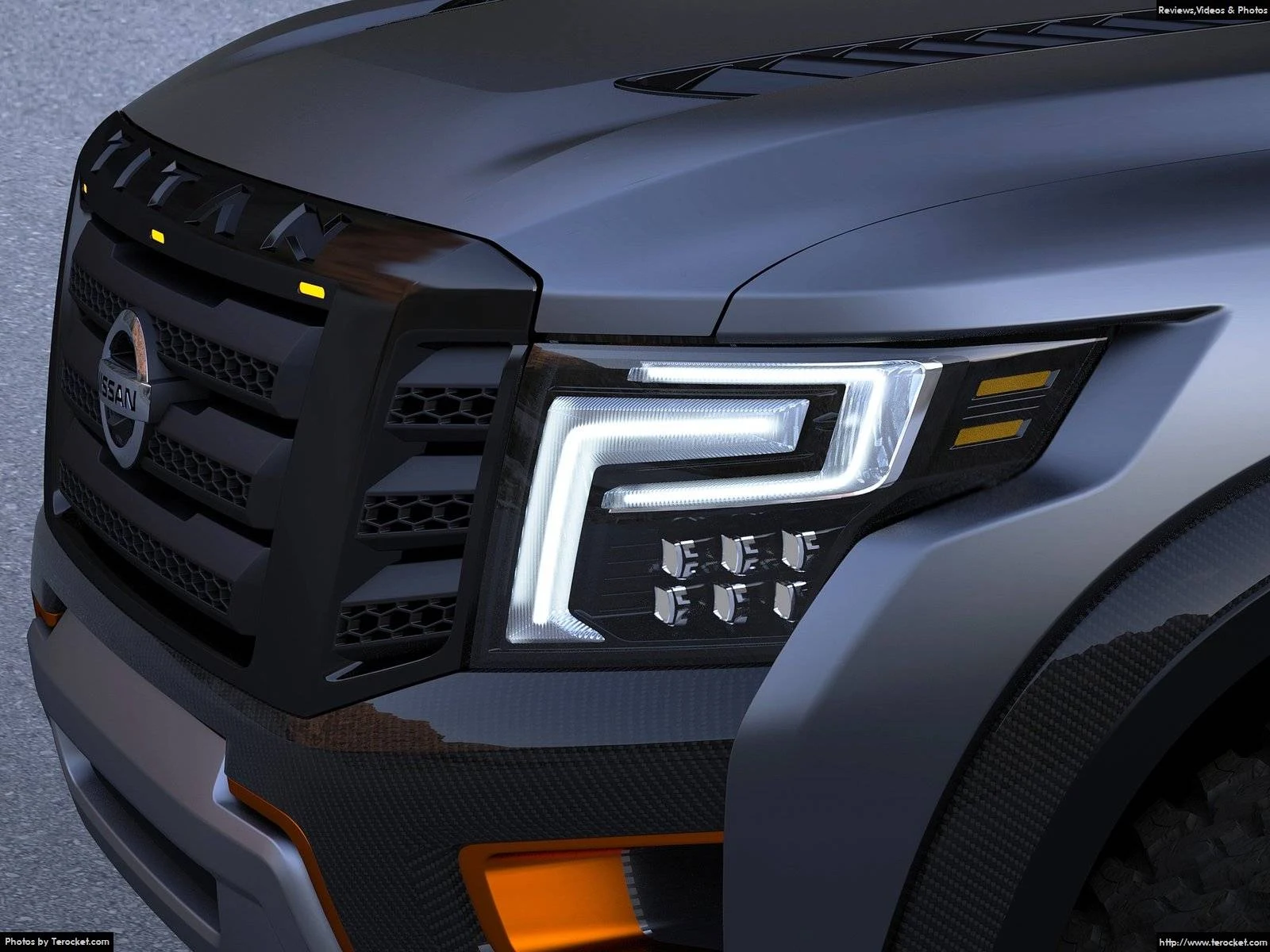 Hình ảnh xe ô tô Nissan Titan Warrior Concept 2016 & nội ngoại thất