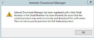 How to Overcome IDM Fake Serial Number