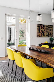 yellow dining chairs timeless design