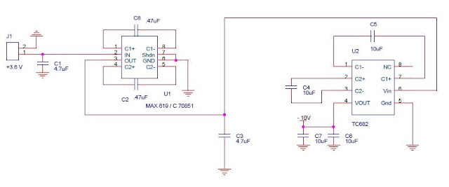 Simple 9V battery replacement circuit