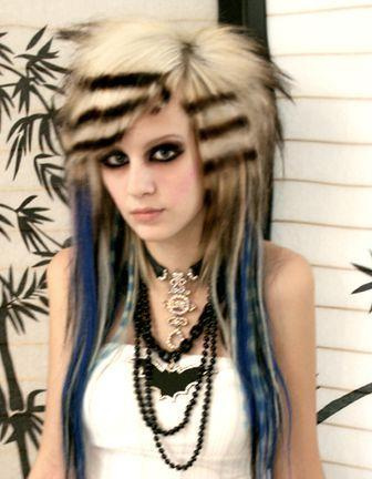 emo hairstyles for short hair girls. Long Black Emo Hairstyle