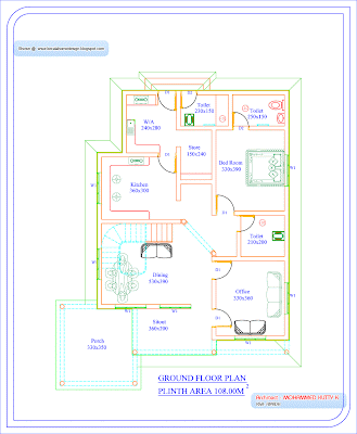 1500 House Plans on 1969 Sq  Ft    Kerala Home Design   Architecture House Plans