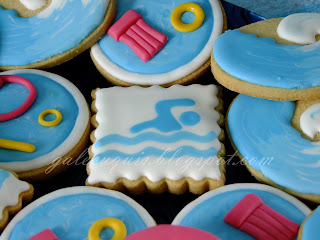 Galletas natación