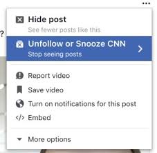 Facebook adds a Snooze button for muting people