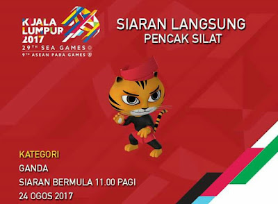 Jadual Acara Pencak Silat Sukan SEA 2017