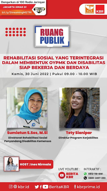 Rehabilitasi Sosial Yang Terintegrasi untuk OYPMK dan Disabilitas Siap Bekerja