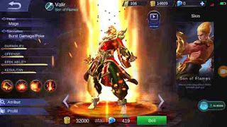 Guide Valir Mobile Legend, Build, Skill, Ability Match, Until Tips for Using It