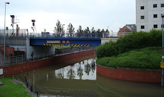 Mays Meadow flooded again - August 2007