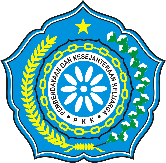 Logo PKK Pemberdayaan dan Kesejahteraan Keluarga Logo 