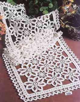 Ù…ÙØ±Ø´ doily pinterest patterns crochet table   ÙƒØ±ÙˆØ´ÙŠÙ‡ runner Ø¨Ø§Ù„Ø¨Ø§ØªØ±ÙˆÙ†  rectangle Ù…Ø³ØªØ·ÙŠÙ„