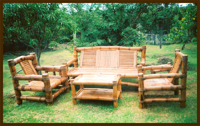 Bamboo Outdoor Furniture