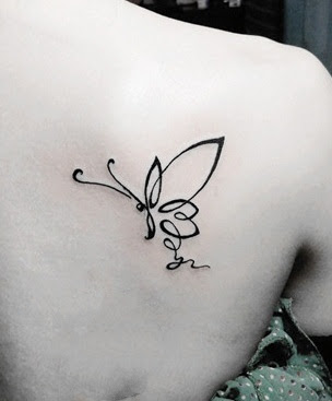 Small Tattoo Designs on Free Tattoo Designs   Butterfly Tattoo Design