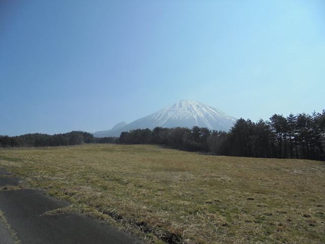 大山が見えました