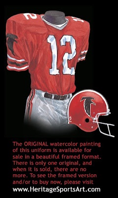 Atlanta Falcons 1978 uniform