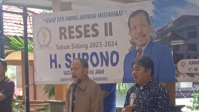 Anggota DPRD Jabar Dapil VI dari PAN Gelar Reses, Fokus Aspirasi Masyarakat Bogor
