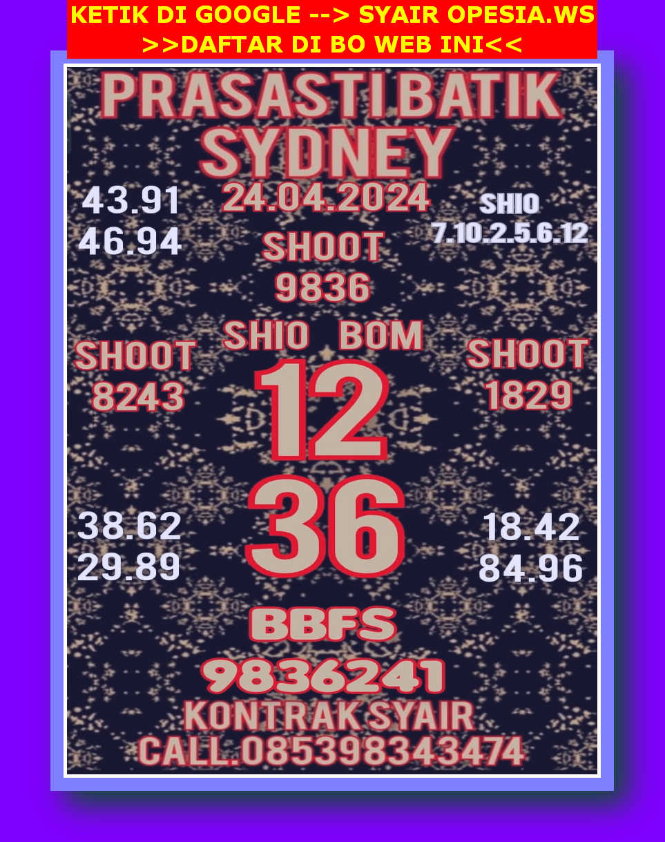 Prediksi Sydney