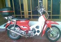 Gambar motor honda C70 modifikasi