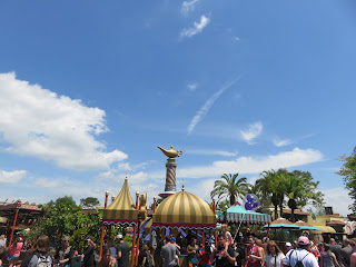 Magic Carpets of Aladdin Ride Queue Line Magic Kingdom Walt Disney World