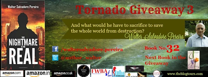 Tornado Giveaway 3: Book No. 32: THIS NIGHTMARE IS FOR REAL by Walter Salvadore Pereira