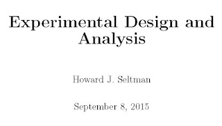 Experimental Design Analysis