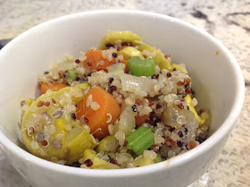 quinoa and vegetable salad