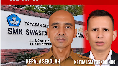 Skandal Dana BOS Diduga Ditutup-tutupi, LSM Siap Laporkan SMK Vidya Sasana ke APH