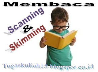 Teknik Membaca Cepat Scanning & Skimming