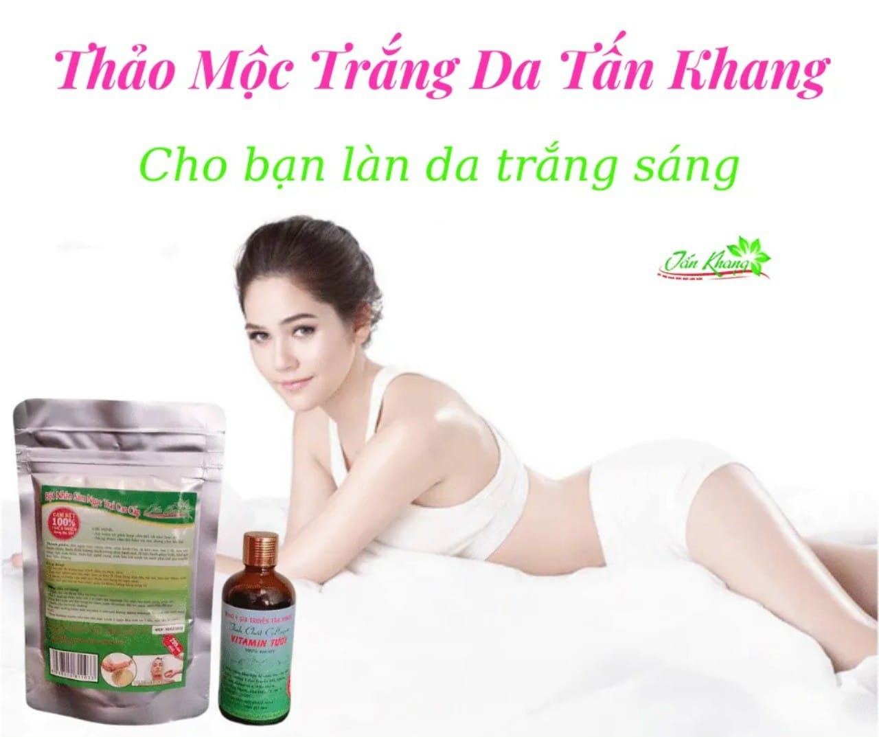 Tắm trắng thảo mộc thiên nhiên tấn khang