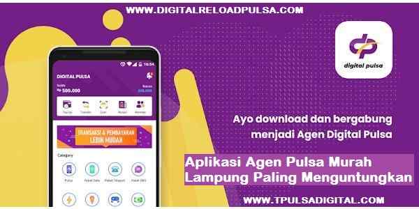 Aplikasi Agen Pulsa Murah Lampung Paling Menguntungkan