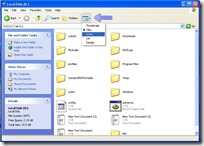 Choosing Folder View