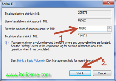 วิธีแบ่ง partition windows 7 โดยไม่ต้องใช้โปรแกรม-3 วิธีแบ่ง partition windows 7 โดยไม่ต้องใช้โปรแกรม-3