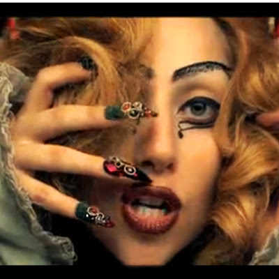 lady gaga judas hair. hair lady gaga judas artwork.