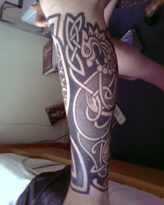 tribal tattoos on feet with polynesian tattoo designs