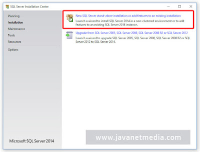 Cara Install Database SQL Server