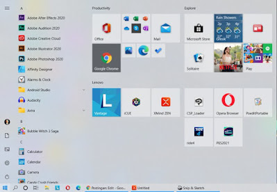 Buka control panel di windows 10