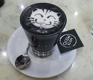Goth Latte, kopi gothic yang instagenic, varian baru minuman goth latte