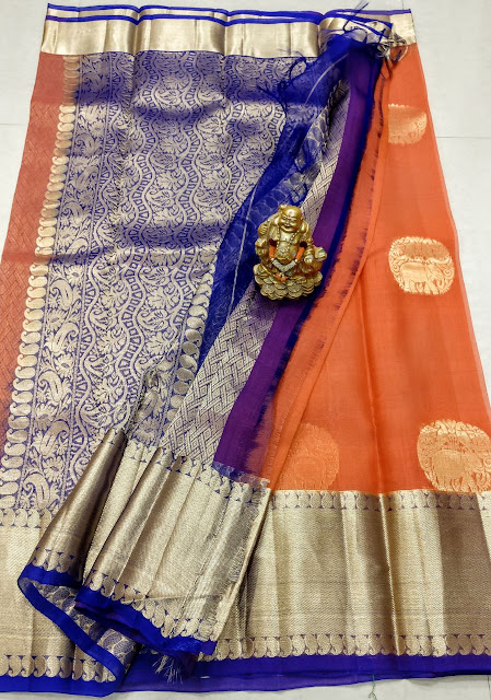  Pure Kanchi Kora sarees with Kanchi borders