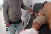 Kecelakaan Lalu lintas, Satu Pelajar Alami Patah Tulang