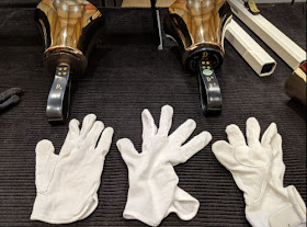 left hand gloves