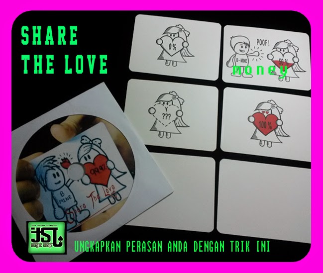 TOKO SULAP JOGJA SHARE THE LOVE MAGIC