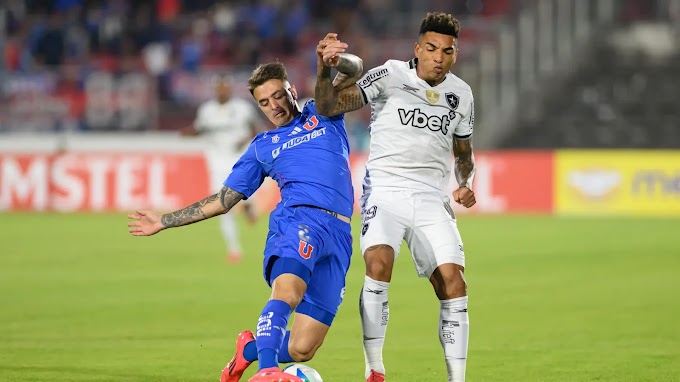 Botafogo x Universidad de Chile: onde assistir, escalações e palpite